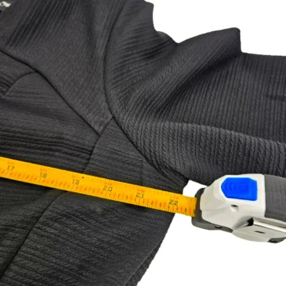 Lane Bryant Black Ribbed Stretchy Dress - Picture 6 of 9